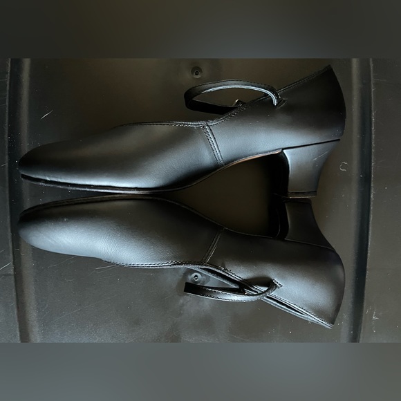 Capezio Black Character Shoes - Picture 3 of 5